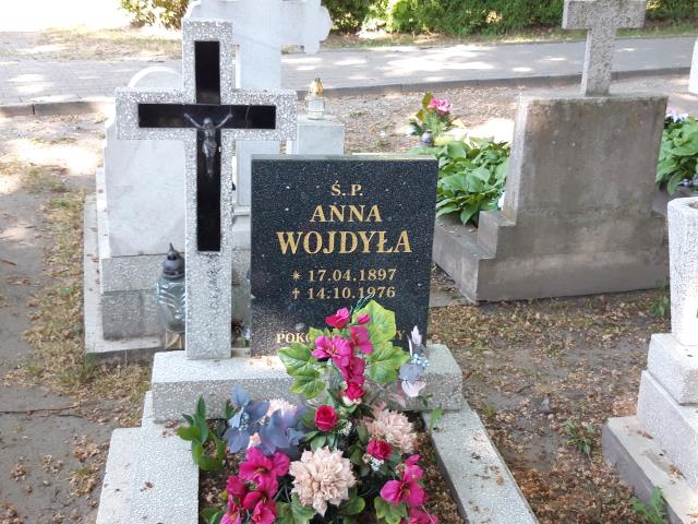Grób ANNA WOJDYŁA