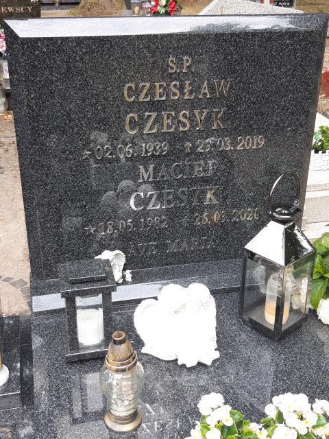 Grób CZESŁAW CZESYK