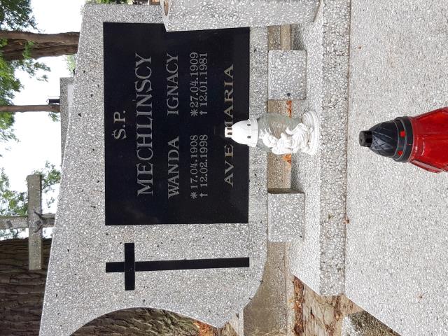 Grób WANDA MECHLIŃSKA