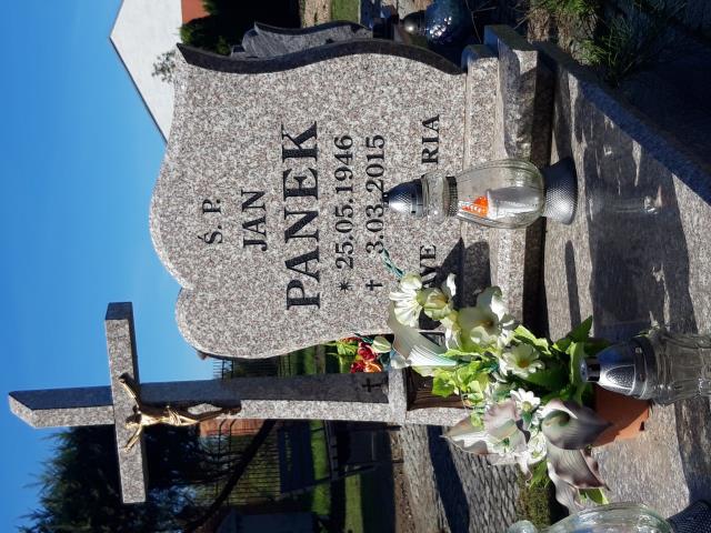 Grób JAN PANEK