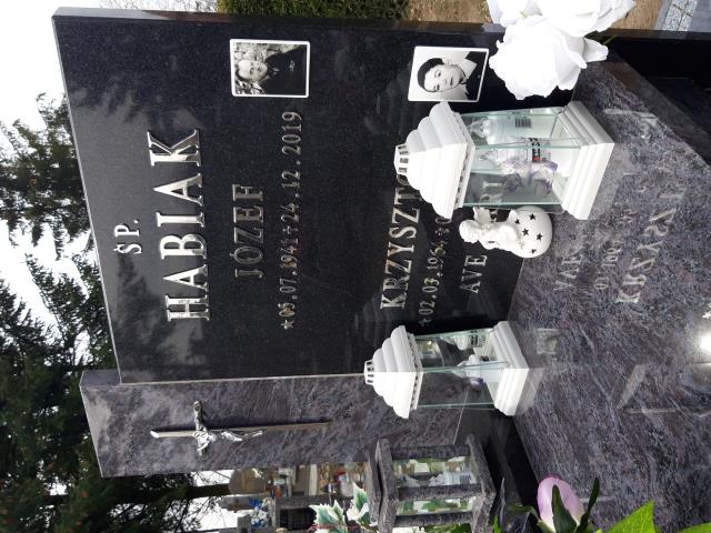Grób JÓZEF HABIAK