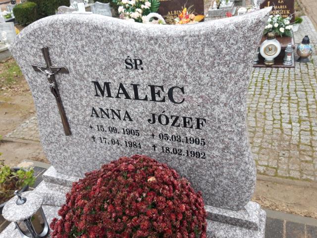 Grób ANNA MALEC
