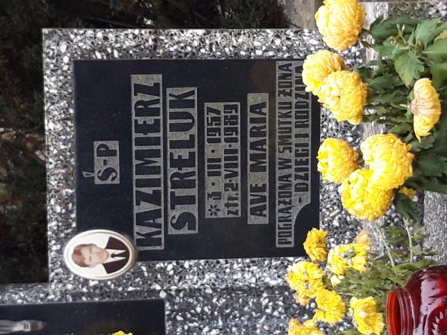 Grób KAZIMIERZ STRELUK