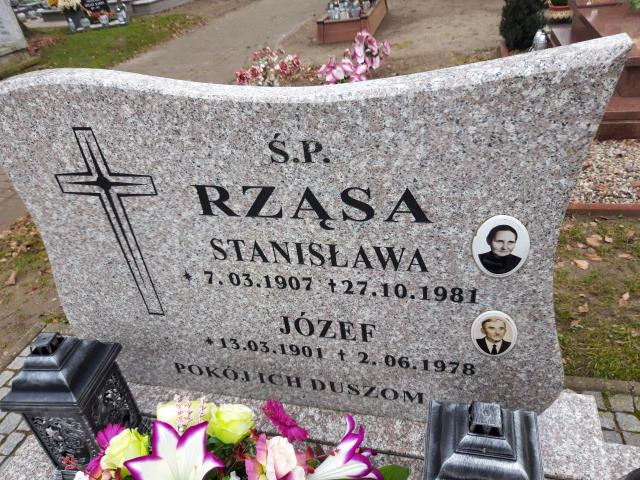 Grób JÓZEF RZĄSA
