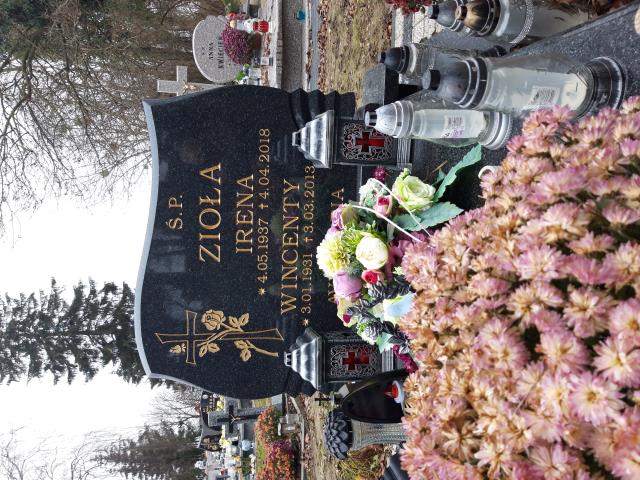 Grób WINCENTY ZIOŁA